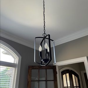 Oil rubbed bronze light
